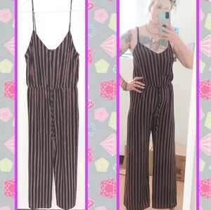 Striped Jumpsuit